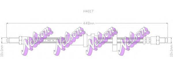 BROVEX-NELSON H4017 Тормозной шланг