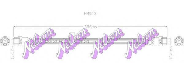 BROVEX-NELSON H4043 Тормозной шланг