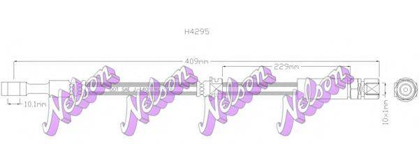 Тормозной шланг BROVEX-NELSON H4295