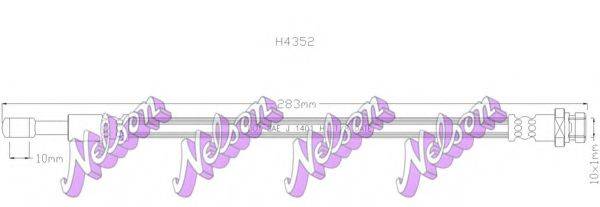 BROVEX-NELSON H4352 Тормозной шланг