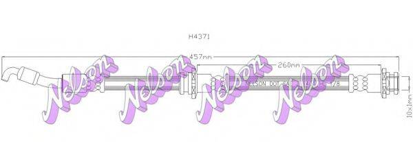 Тормозной шланг BROVEX-NELSON H4371