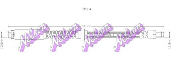 Тормозной шланг BROVEX-NELSON H4524