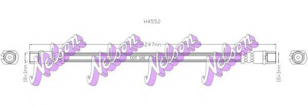 BROVEX-NELSON H4552 Тормозной шланг