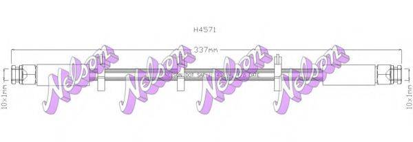 BROVEX-NELSON H4571 Тормозной шланг