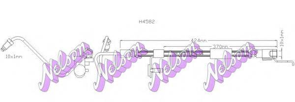 BROVEX-NELSON H4582 Тормозной шланг