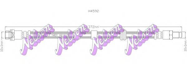 BROVEX-NELSON H4592 Тормозной шланг
