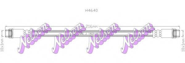 BROVEX-NELSON H4640 Тормозной шланг