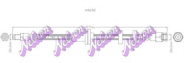 Тормозной шланг BROVEX-NELSON H4692