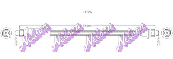 Тормозной шланг BROVEX-NELSON H4726