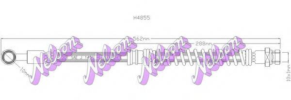 BROVEX-NELSON H4855 Тормозной шланг