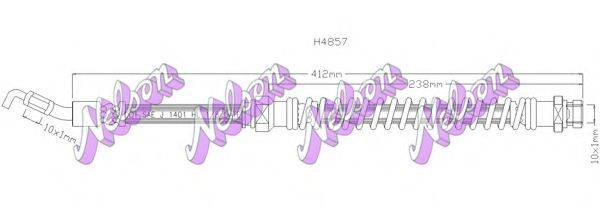 BROVEX-NELSON H4857 Тормозной шланг