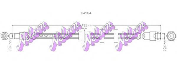 BROVEX-NELSON H4984 Тормозной шланг