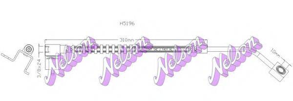 BROVEX-NELSON H5196 Тормозной шланг