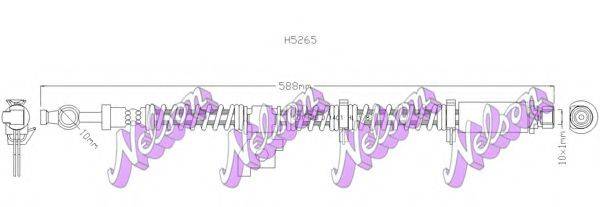 BROVEX-NELSON H5265 Тормозной шланг