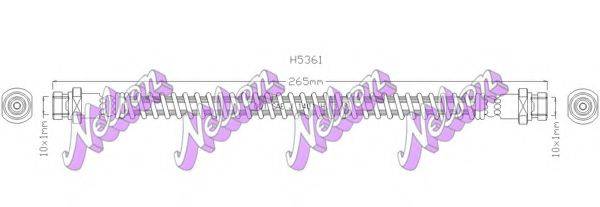 BROVEX-NELSON H5361 Тормозной шланг