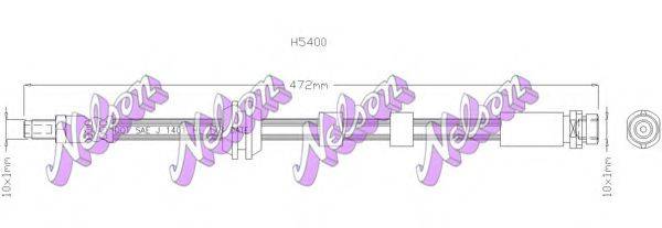 Тормозной шланг BROVEX-NELSON H5400