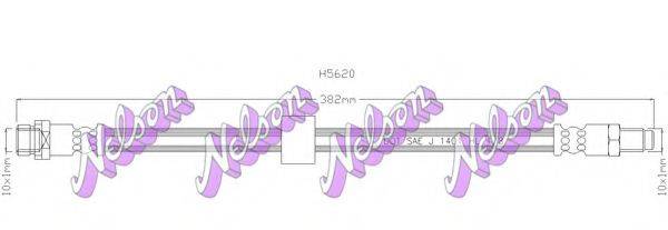 Тормозной шланг BROVEX-NELSON H5620