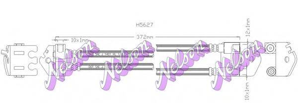 Тормозной шланг BROVEX-NELSON H5627