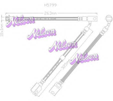 BROVEX-NELSON H5799 Тормозной шланг