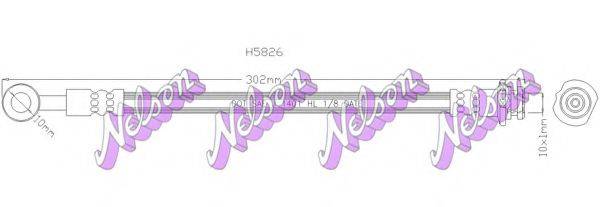 BROVEX-NELSON H5826 Тормозной шланг