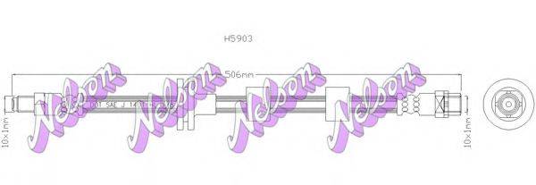 BROVEX-NELSON H5903 Тормозной шланг