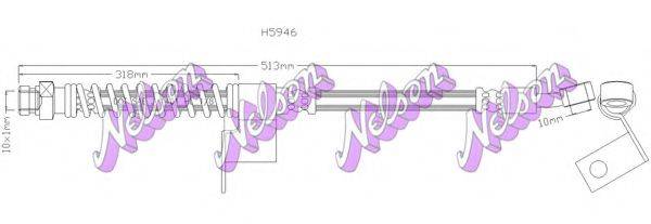 BROVEX-NELSON H5946 Тормозной шланг