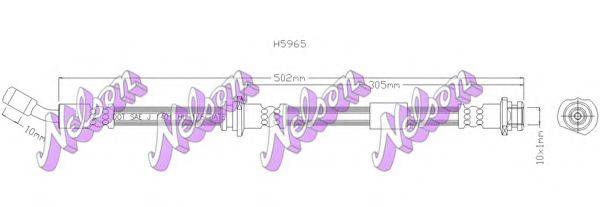 BROVEX-NELSON H5965 Тормозной шланг