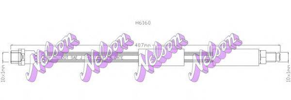 Тормозной шланг BROVEX-NELSON H6160