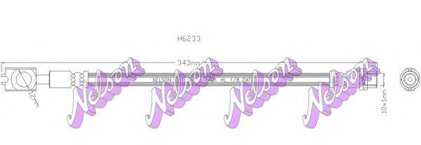 Тормозной шланг BROVEX-NELSON H6233