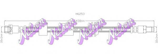 BROVEX-NELSON H6253 Тормозной шланг