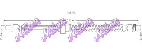 BROVEX-NELSON H6578 Тормозной шланг
