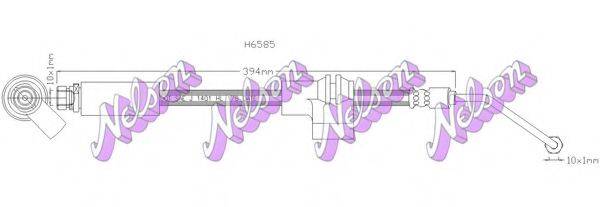 BROVEX-NELSON H6585 Тормозной шланг