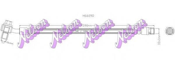 BROVEX-NELSON H6609Q Тормозной шланг
