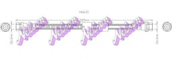 BROVEX-NELSON H6631 Тормозной шланг