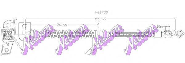 BROVEX-NELSON H6673Q Тормозной шланг