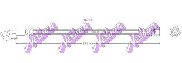 Тормозной шланг BROVEX-NELSON H6741