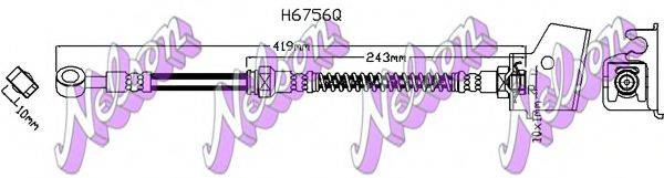 Тормозной шланг BROVEX-NELSON H6756Q