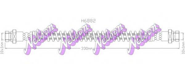 Тормозной шланг BROVEX-NELSON H6882