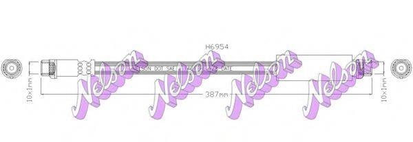 BROVEX-NELSON H6954 Тормозной шланг