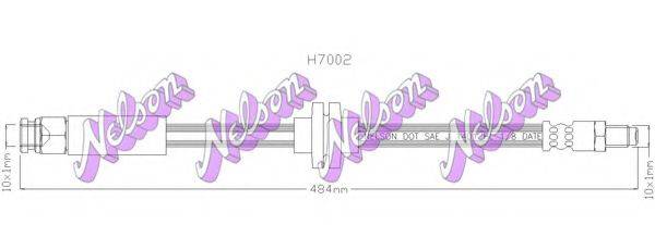 Тормозной шланг BROVEX-NELSON H7002