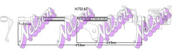 Тормозной шланг BROVEX-NELSON H7014Q