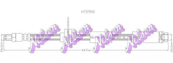 Тормозной шланг BROVEX-NELSON H7090Q