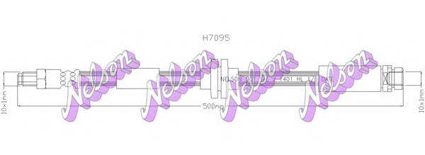 Тормозной шланг BROVEX-NELSON H7095