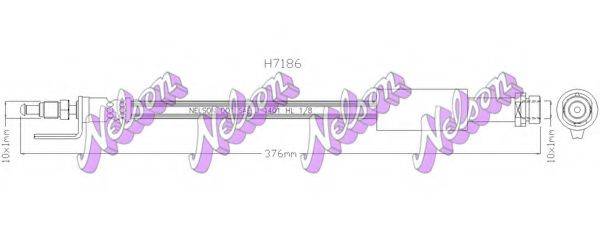 Тормозной шланг BROVEX-NELSON H7186