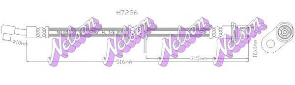 Тормозной шланг BROVEX-NELSON H7226