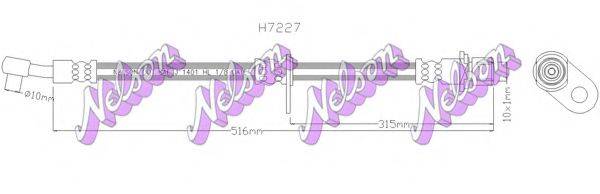 Тормозной шланг BROVEX-NELSON H7227
