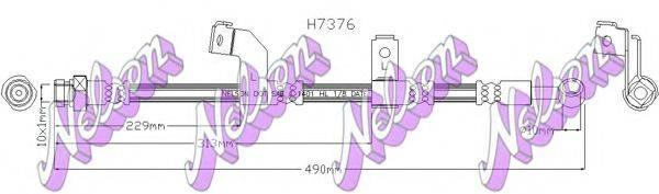 Тормозной шланг BROVEX-NELSON H7376