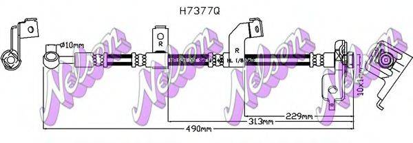Тормозной шланг BROVEX-NELSON H7377Q