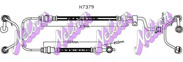 BROVEX-NELSON H7379 Тормозной шланг