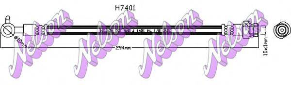 BROVEX-NELSON H7401 Тормозной шланг